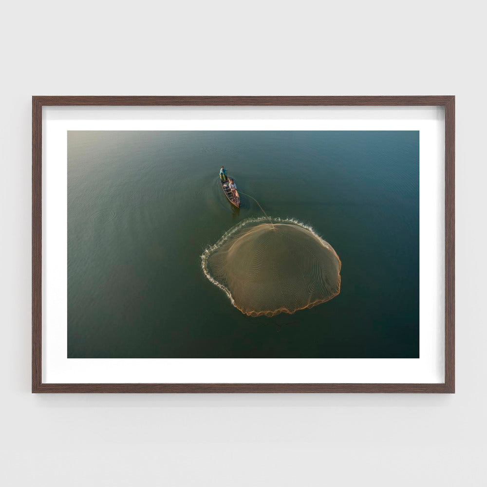 Fisherman, Amarapura, Mandalay, Burma, Myanmar