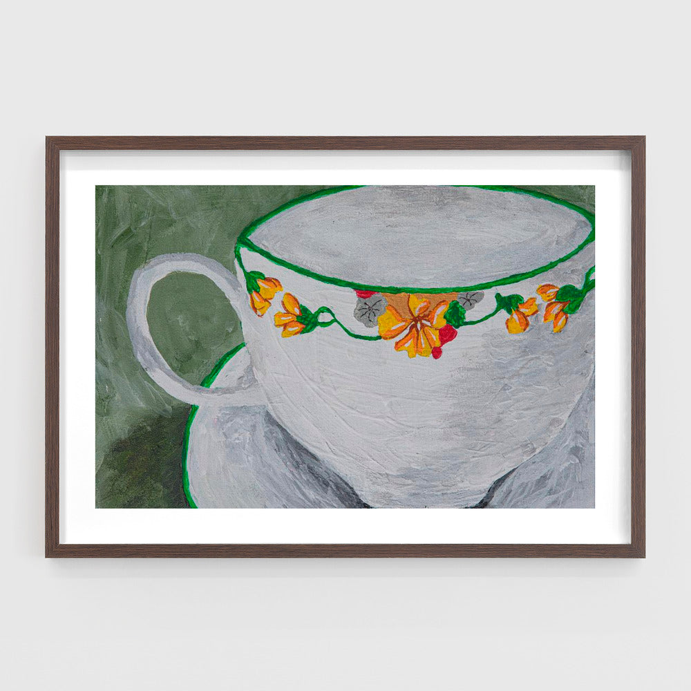 Teacup With Flowers