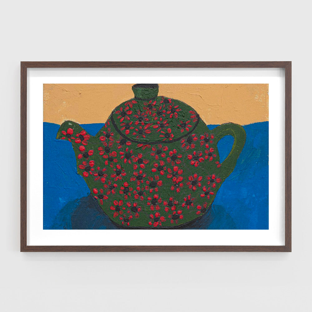 Teapot With Flowers