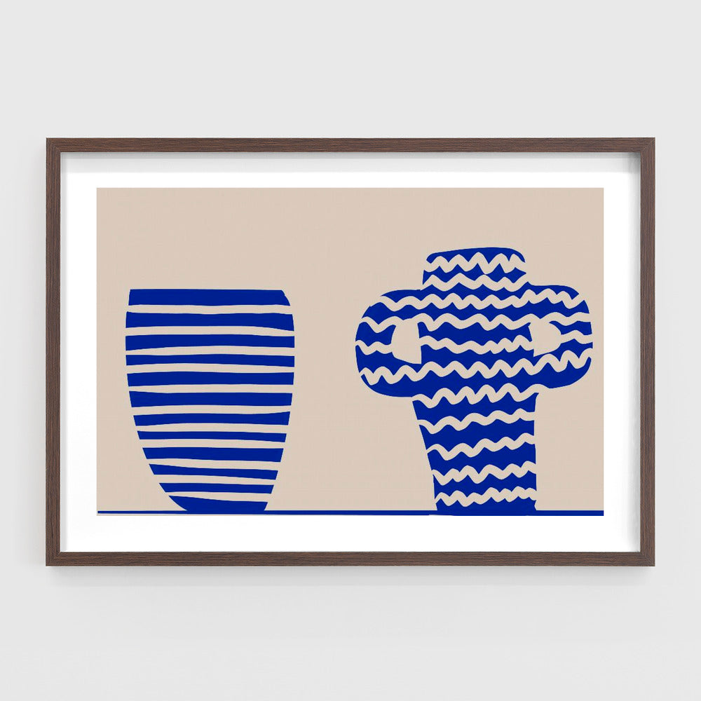 Blue Vases