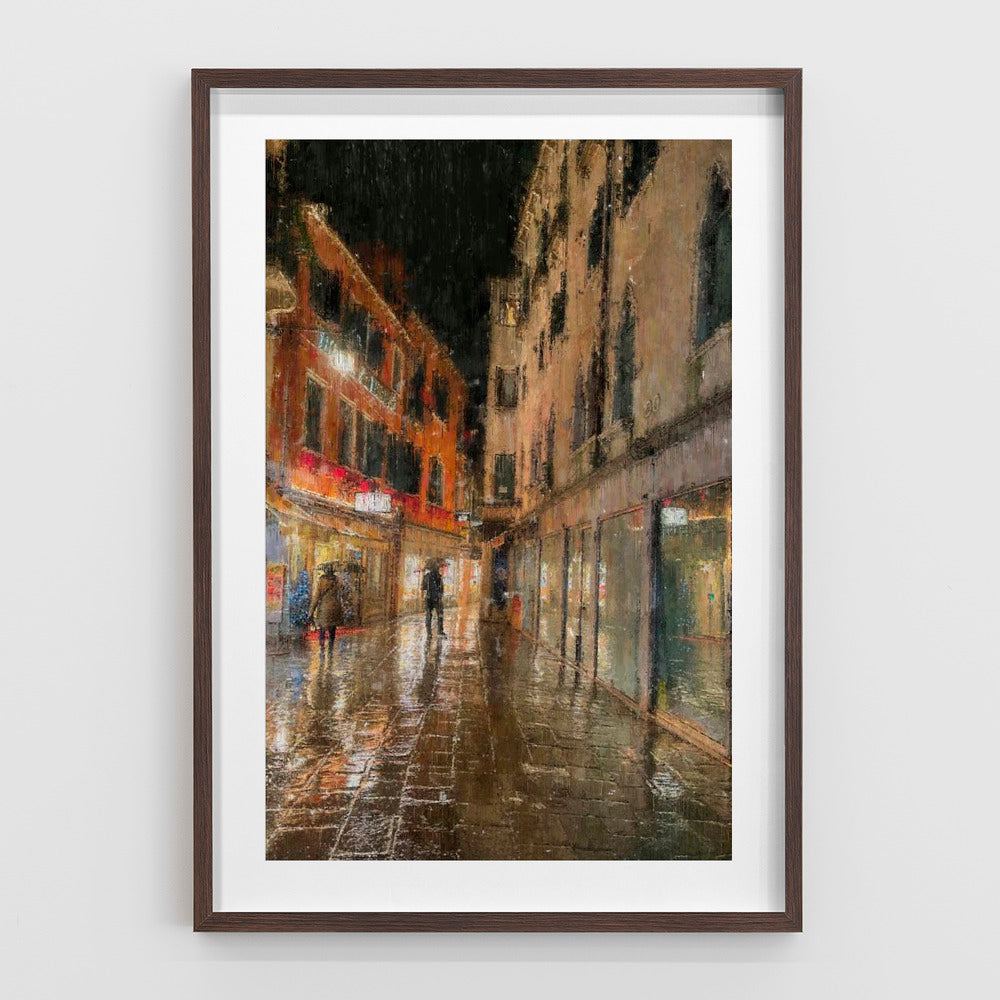 A Rainy Night in Venice