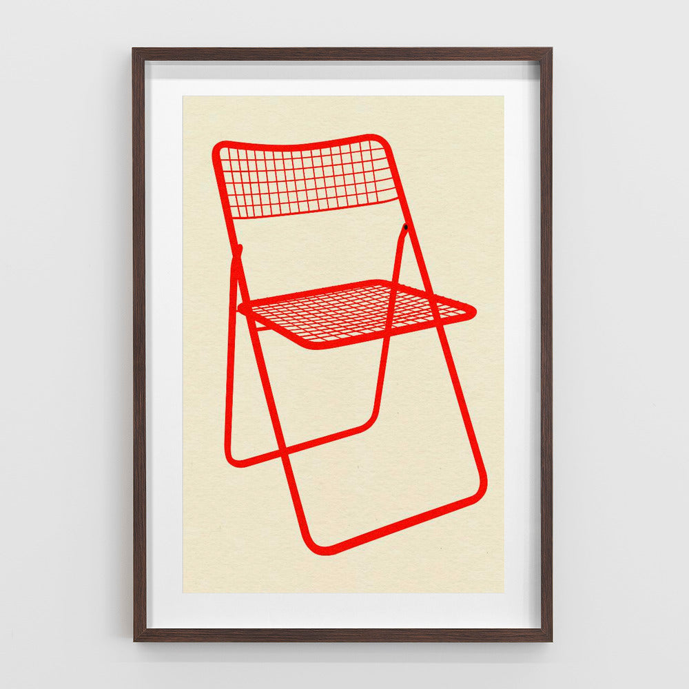 Ted Net Chair Red