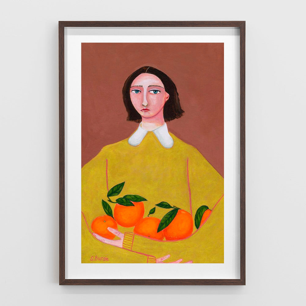 Lady with Oranges