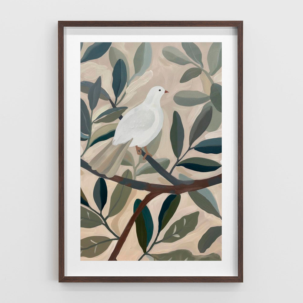 Dove In Tree