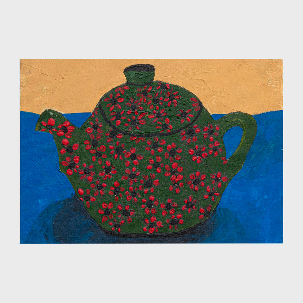 Teapot With Flowers