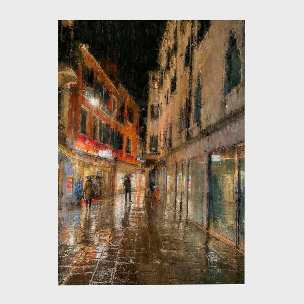 A Rainy Night in Venice