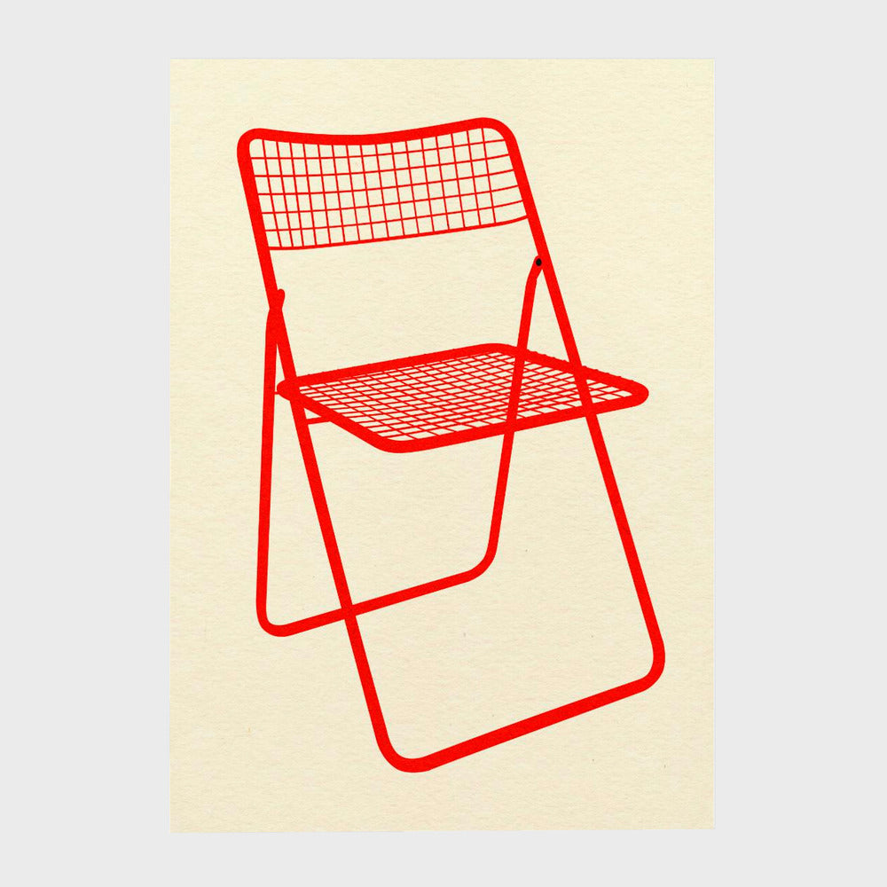 Ted Net Chair Red