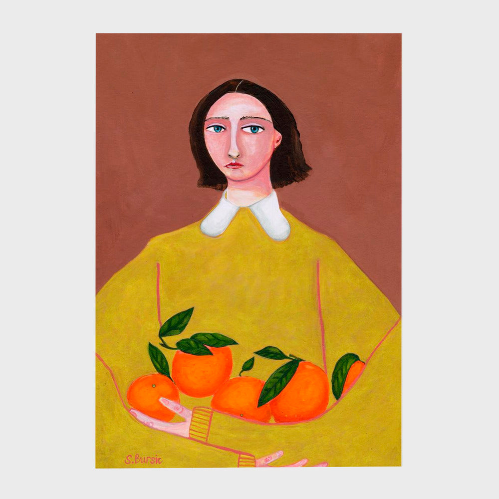 Lady with Oranges