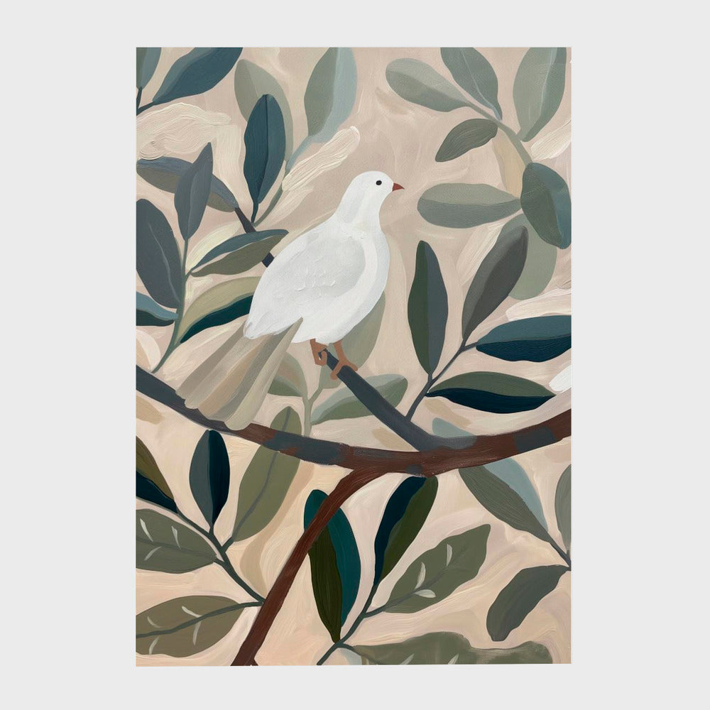 Dove In Tree