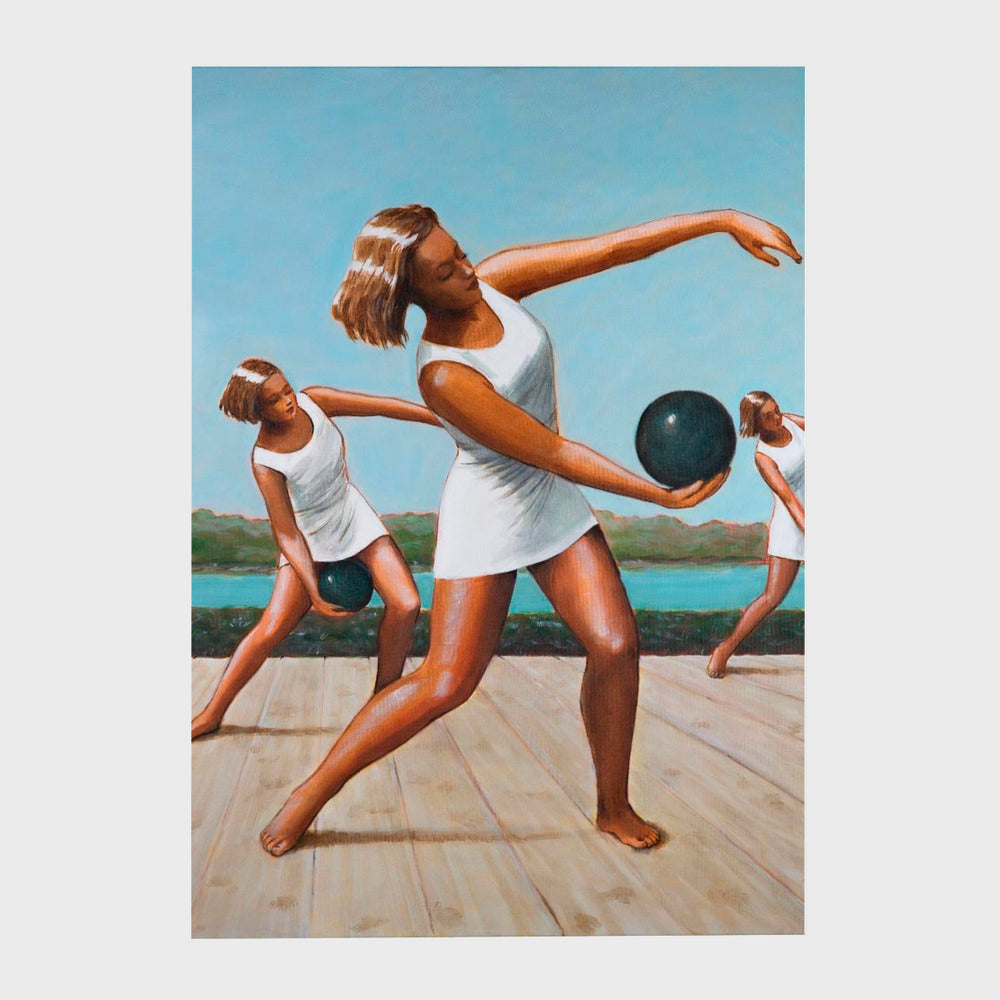 Quadro Women Exercising