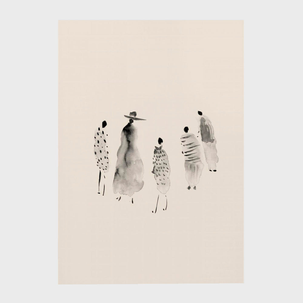Quadro The People Going Out